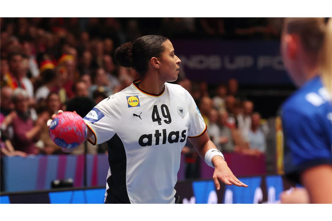 Stabilisierte die Deckung: Aimee de Perreira.