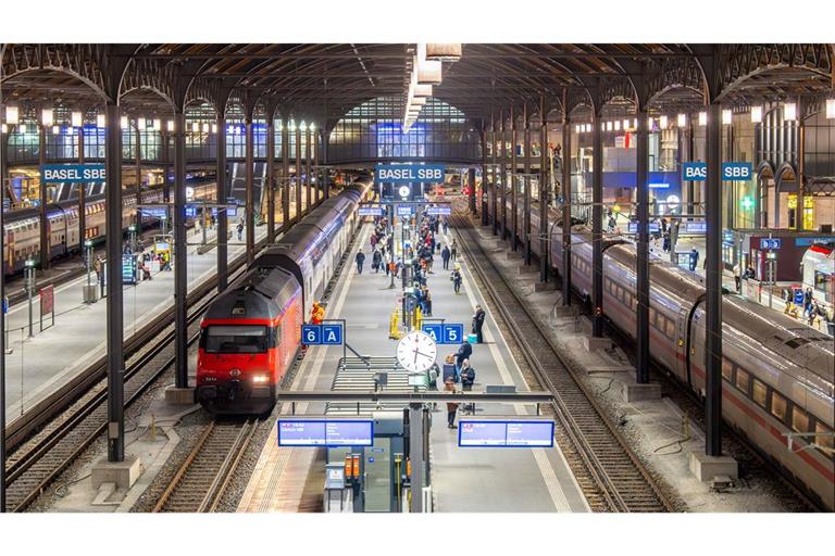 Ständige Verspätungen: Zwei Zugverbindungen aus Deutschland enden künftig schon in Basel.