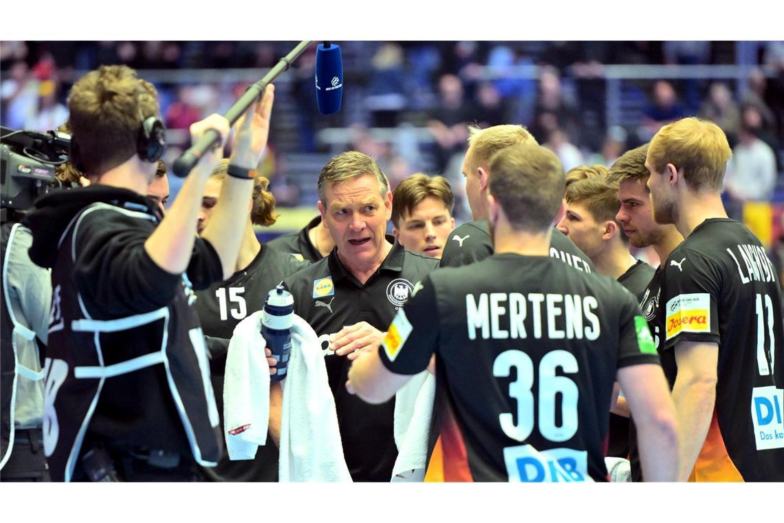 Stand enorm unter Druck: Bundestrainer Alfred Gislason.