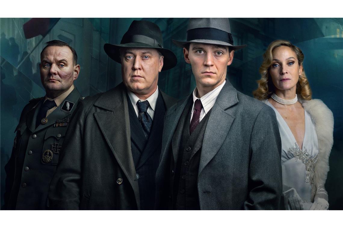 Starke Besetzung: „Sternstunde der Mörder“ mit Devid Striesow, Nicholas Ofczarek, Jonas Nay und Jeanette Hain (von links)