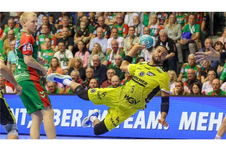 Starkes Spiel in Magdeburg: Philipp Ahouansou