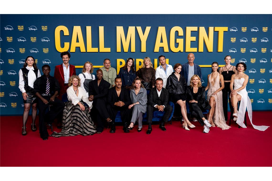 "Call My Agent Berlin": Die Wehwehchen der Stars Starpower auf dem roten Teppich: Zur Premiere der Serie "Call My Agent Berlin" kam der Cast in die Hauptstadt (Archivbild).