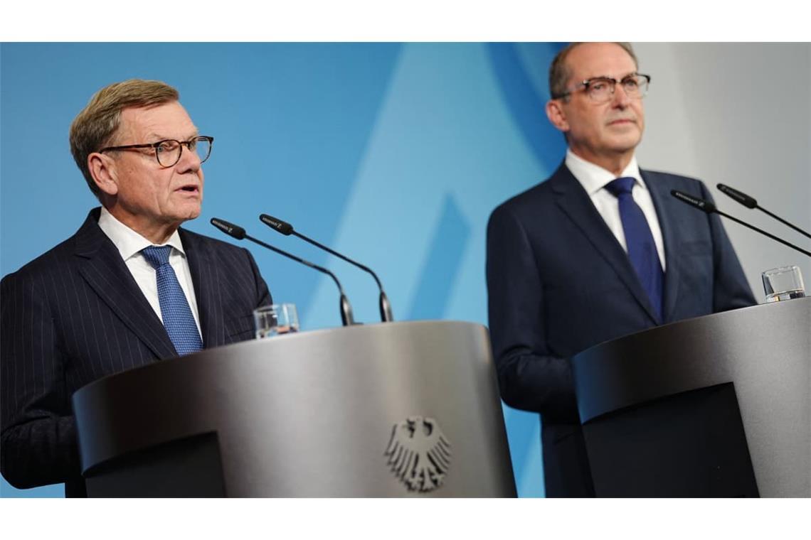Statement von Dobrindt und Wadephul zur Sprengstoff-Drohne.