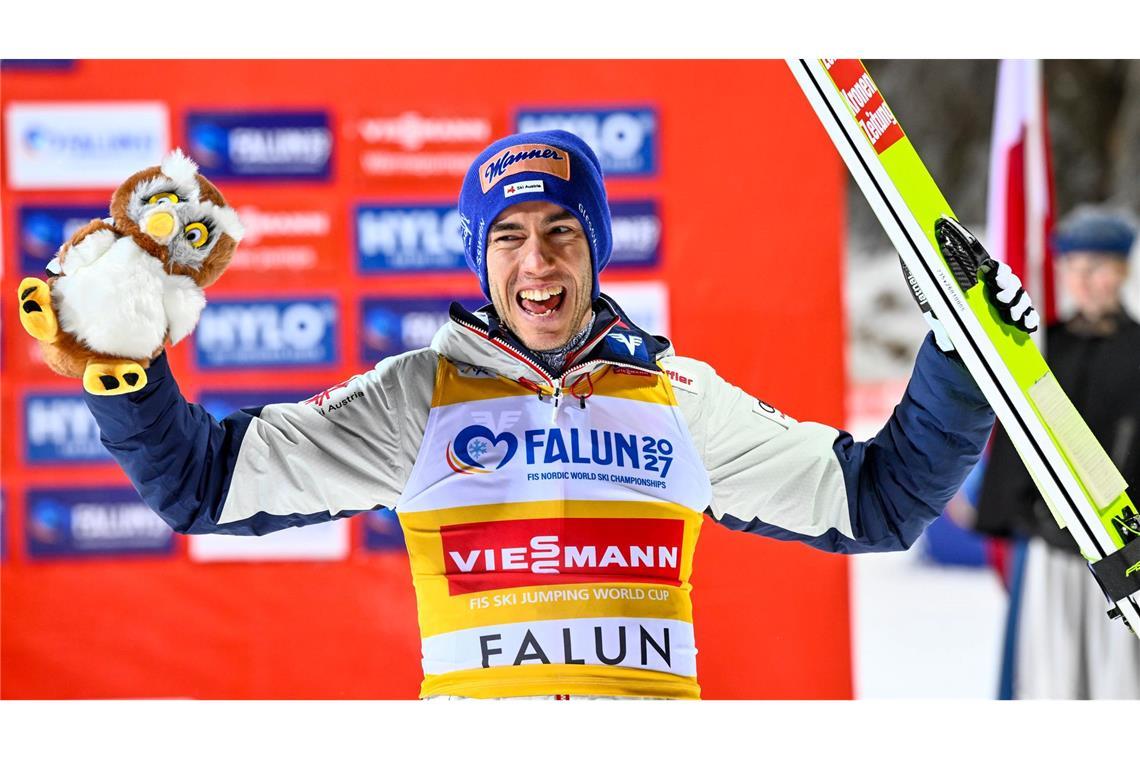 Stefan Kraft freut sich auch ohne erneuten Sieg auf die Rückkehr in die Heimat.