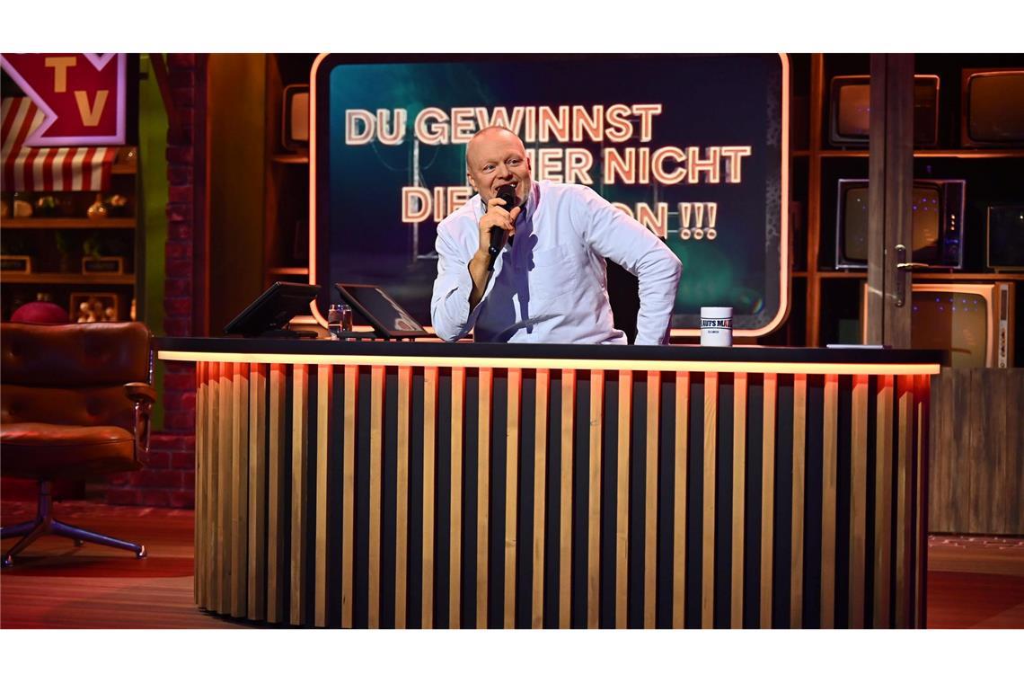 Gottschalk kehrt zurück aufs Show-Parkett - für Stefan Raab Stefan Raab will Thomas Gottschalk in seiner Show begrüßen. (Archivbild)