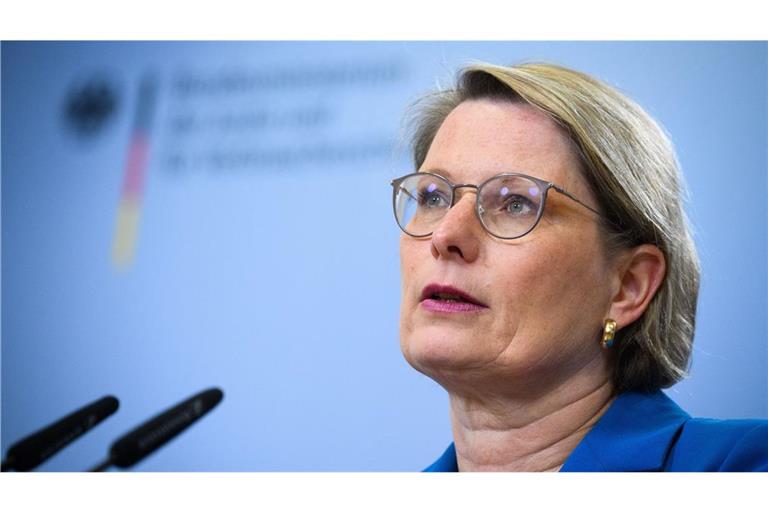 Stefanie Hubig (SPD), Bundesministerin der Justiz und für Verbraucherschutz (Archivbild).