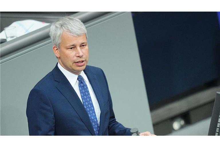 Steffen Bilger (CDU), erster parlamentarischer Geschäftsführer der Union. (Archivbild)