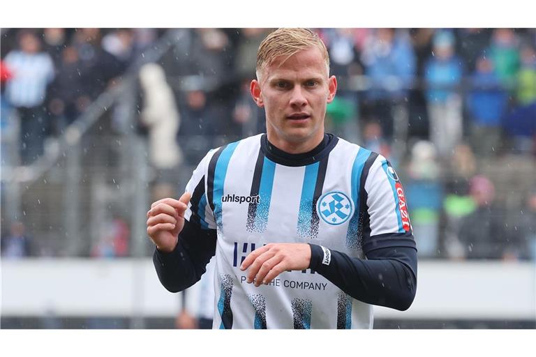 Steht an seinem 25. Geburtstag wie erwartet in der Anfangsformation: Per Lockl.     


Foto: Baumann/Hansi Britsch 