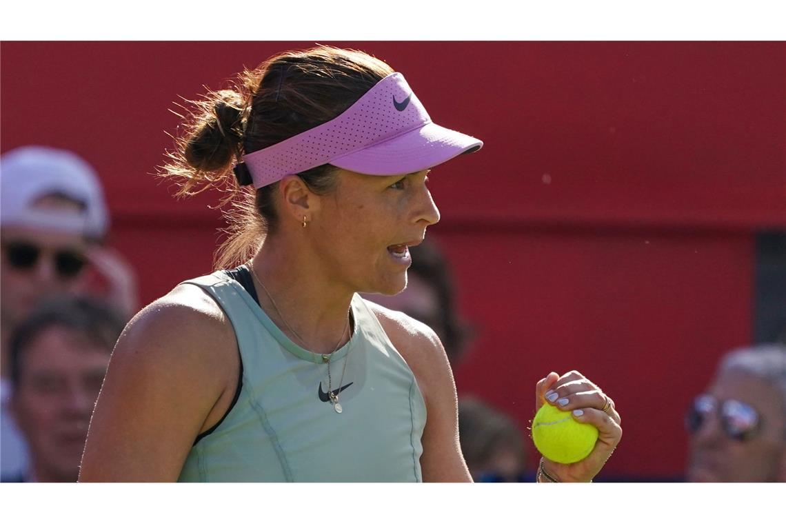 Steht in Eastbourne im Halbfinale: Tatjana Maria. (Archivbild)