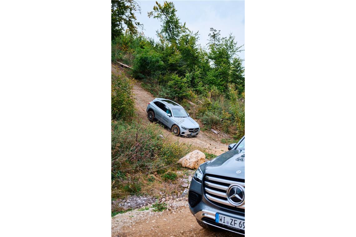 Wie Immendingen zum Herzstück der Mercedes-Entwicklung wurde Steile und unbefestigte Straßen gibt es im Off-Road-Gelände des Testzentrums in Immendingen