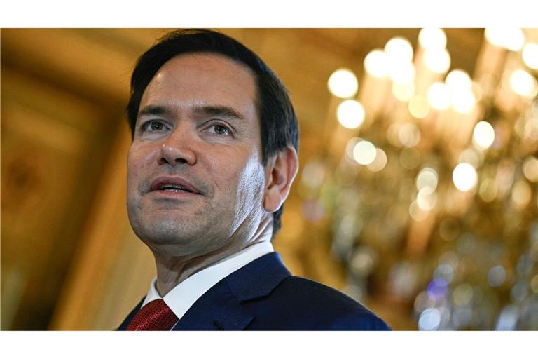 Stellt die Friedensbemühungen auf den Prüfstand: US-Außenminister Marco Rubio. (Archivbild)