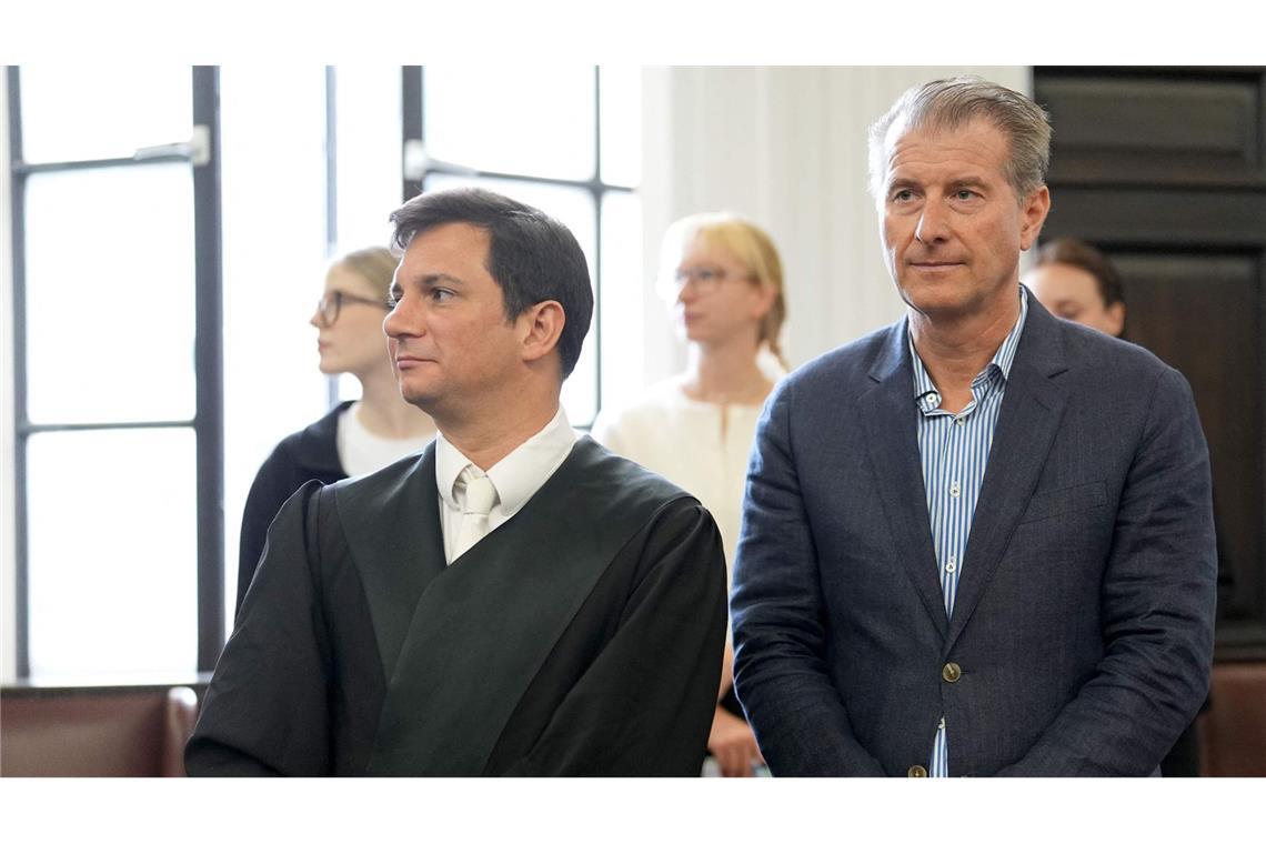 Ex-Mann von Christina Block: „Ich hatte Todesangst“ Stephan Hensel (rechts) sagte am Dienstag vor Gericht aus.