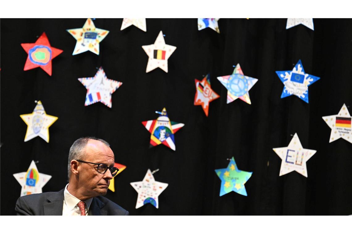 Sternstunde - Merz besucht Europaschule