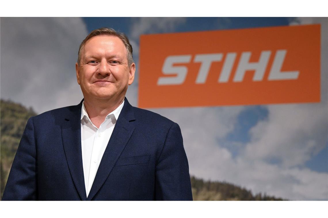 Stihl-Chef Traub rechnet in den kommenden Jahren mit weniger Wachstum. (Archivbild)