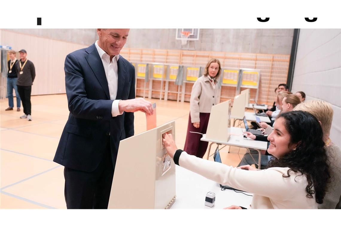 Støre hat gute Chancen auf eine weitere Amtszeit als Ministerpräsident.