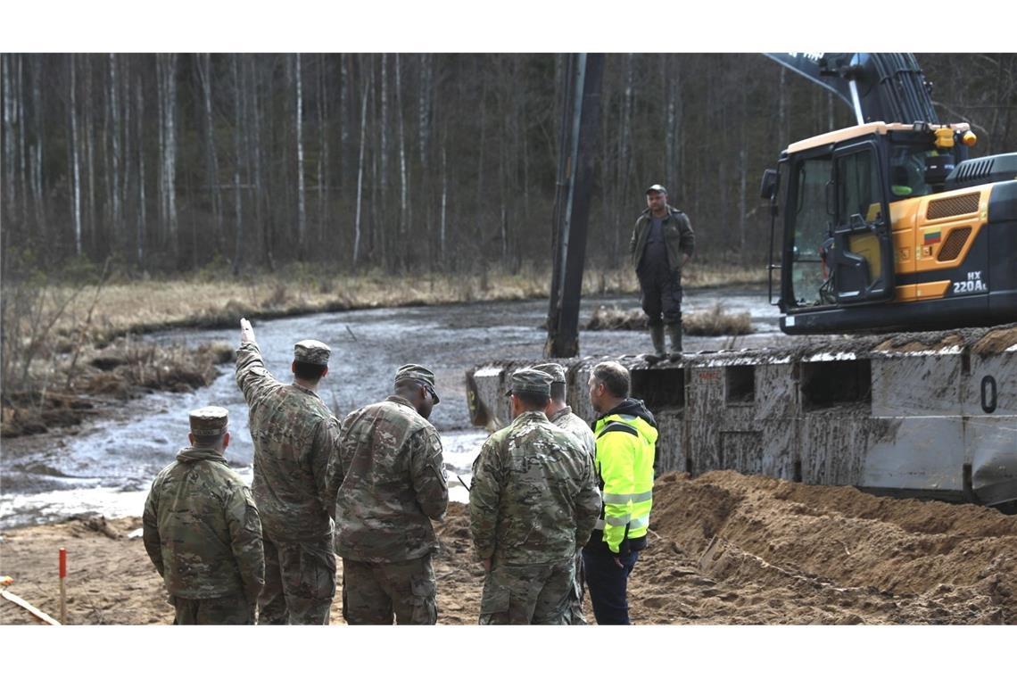 Drei Soldaten in Litauen tot Such nach den Soldaten