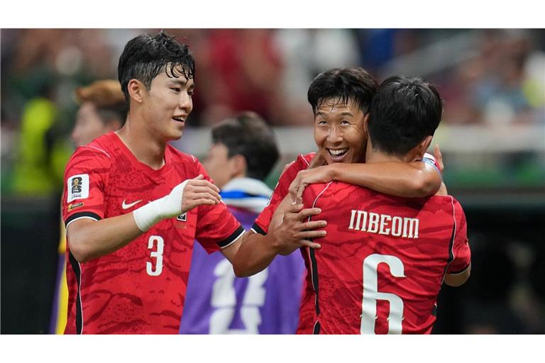 Südkorea jubelt über den gelungenen WM-Start.