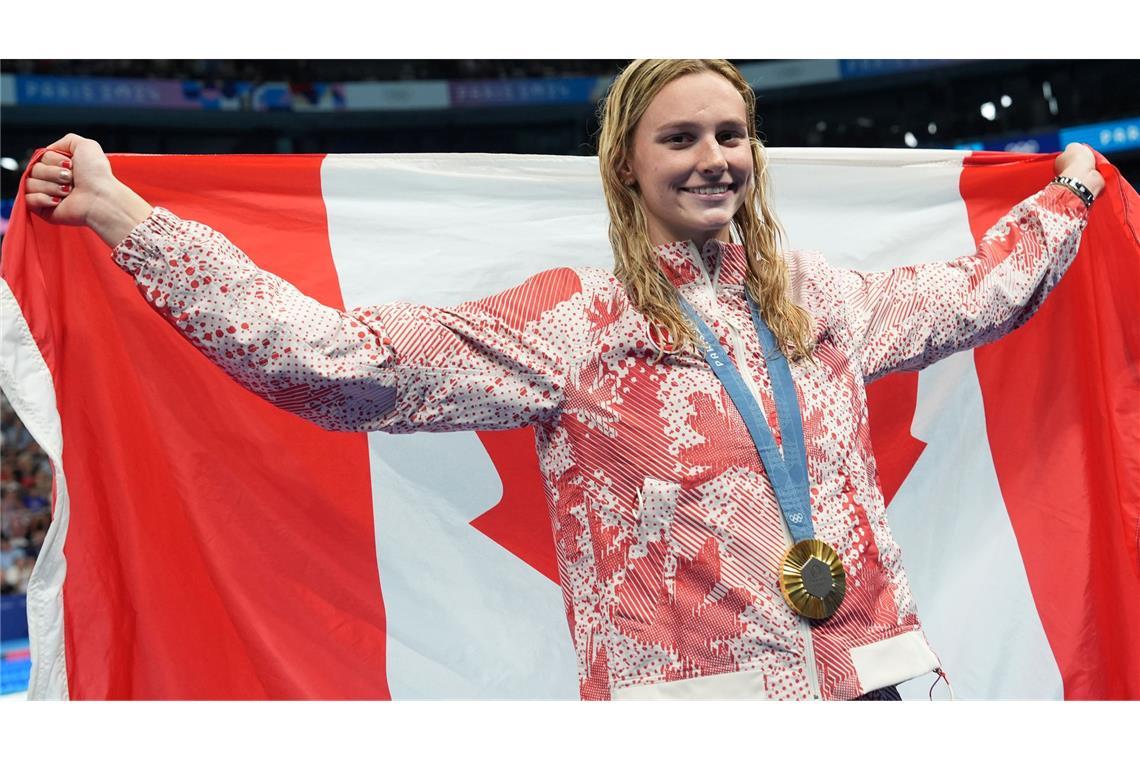 Summer McIntosh ist Olympiasiegerin und Weltrekordhalterin.
