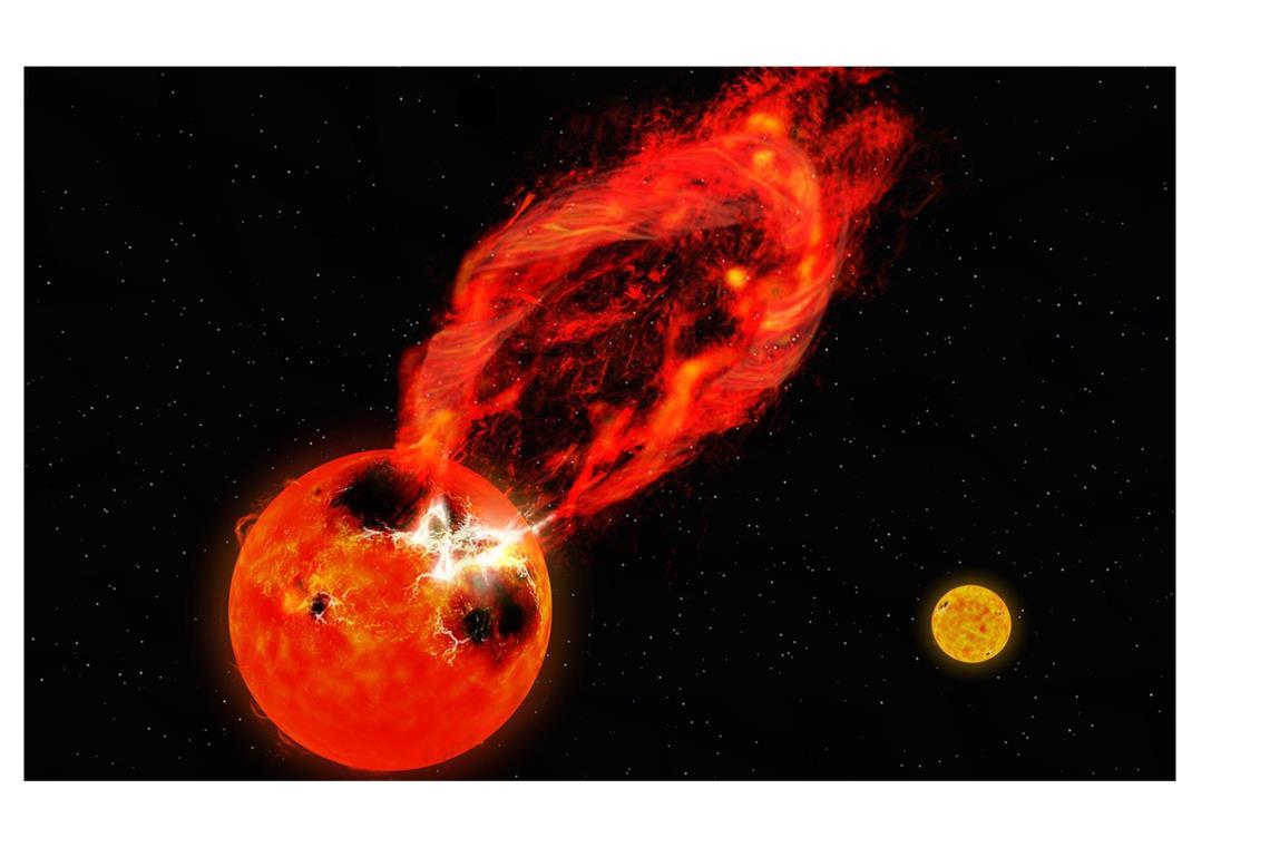 Sonneneruptionen sind häufiger als man denkt Superflares sind Hunderte bis Tausende Male stärker als alle Eruptionen, die bislang auf der Sonne beobachtet worden sind.