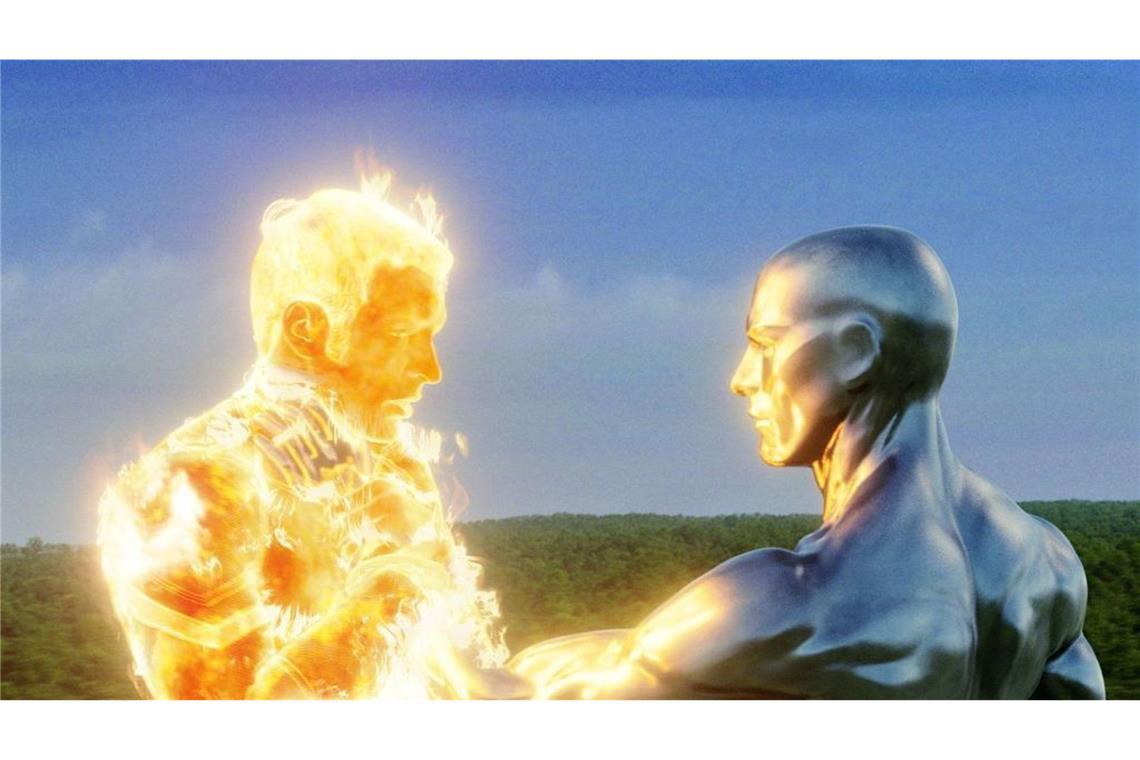 Warum wir gerade jetzt Superhelden brauchen Superhelden sind Feuer und Flamme – wie Johnny Storm: Das Mitglied der Fantastischen Vier ist eine menschliche Fackel. Mit seinen Fingern kann er schweißen und Feuerbälle schleudern. Dass er dazu noch fliegen kann, macht ihn zum Traumsohn für jede Schwiegermutter.