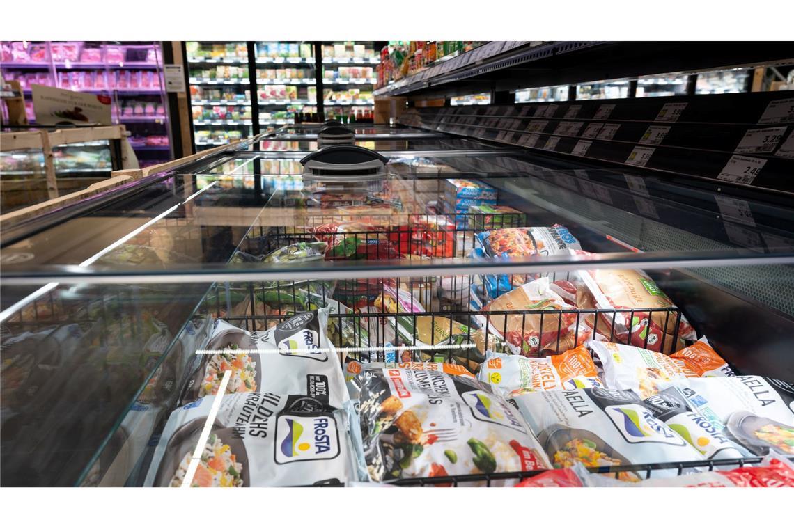 Supermärkte und Discounter halten ein großes Angebot tiefgekühlter Produkte für Kunden bereit. (Symbolbild)