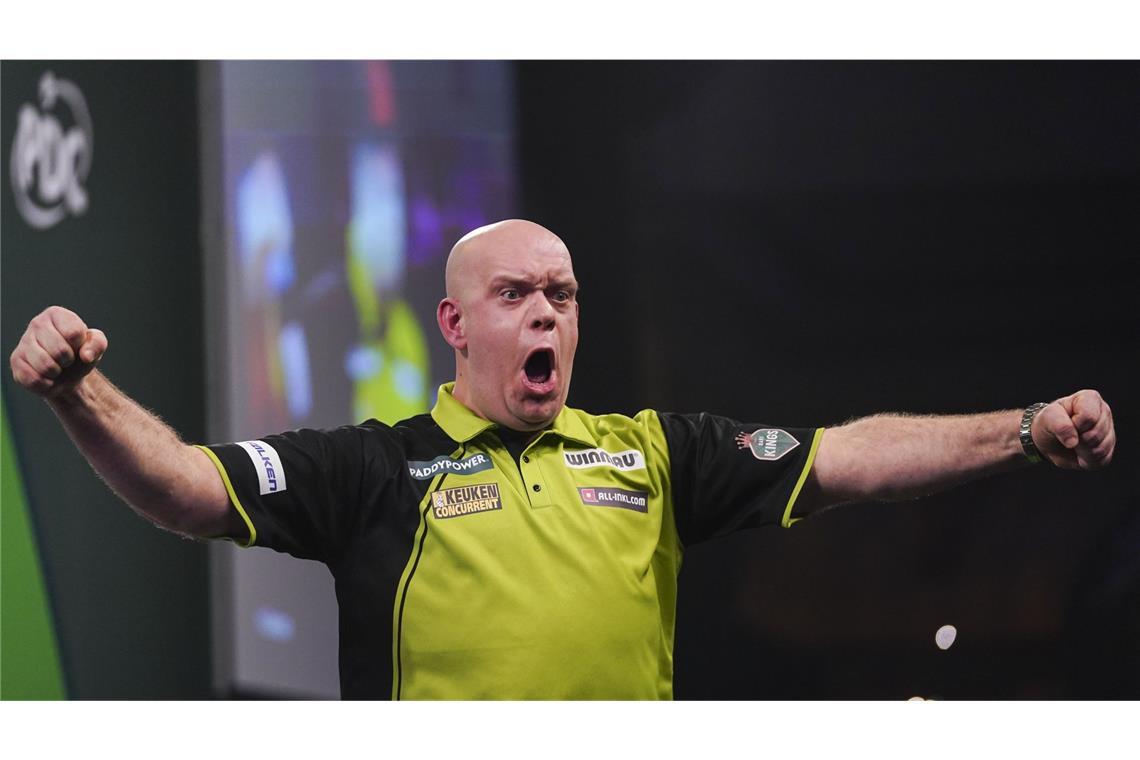 Star verspottet deutsche Darts-Profis Superstar Michael van Gerwen machte sich über die deutsche Dartz-Szene lustig.