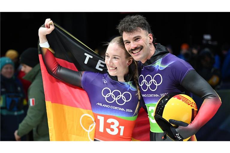 Susanne Kreher und Axel Jungk holten sich die Silbermedaille.