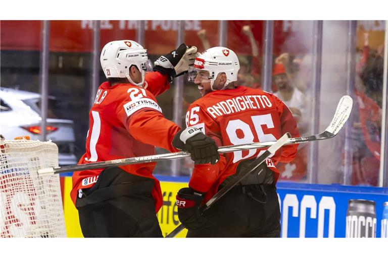 Sven Andrighetto erledigt Deutschland im zweiten Drittel fast im Alleingang.