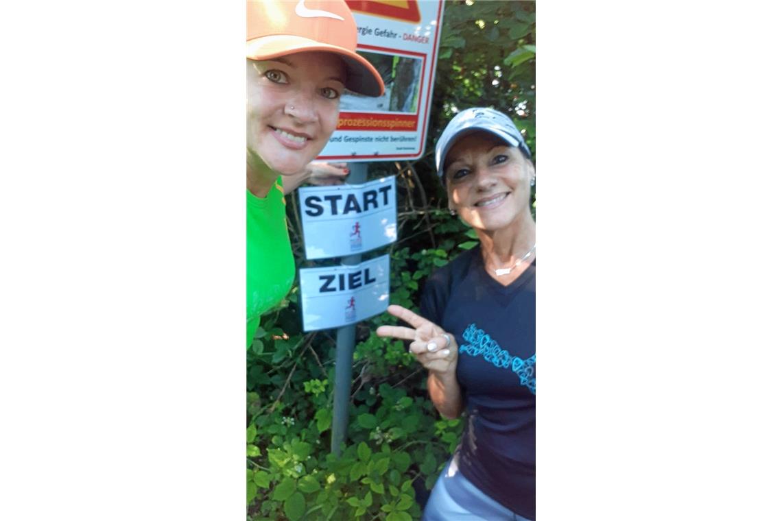 Sybille Stelzmann und Gundi Weirich aus Allmersbach im Tal