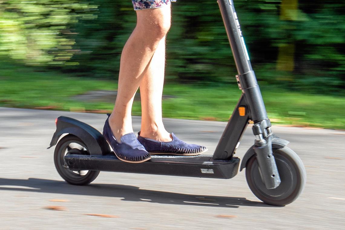 Backnanger droht Fahrverbot nach Fahrt mit E-Scooter unter Drogeneinfluss Symbolbild: Alexander Becher