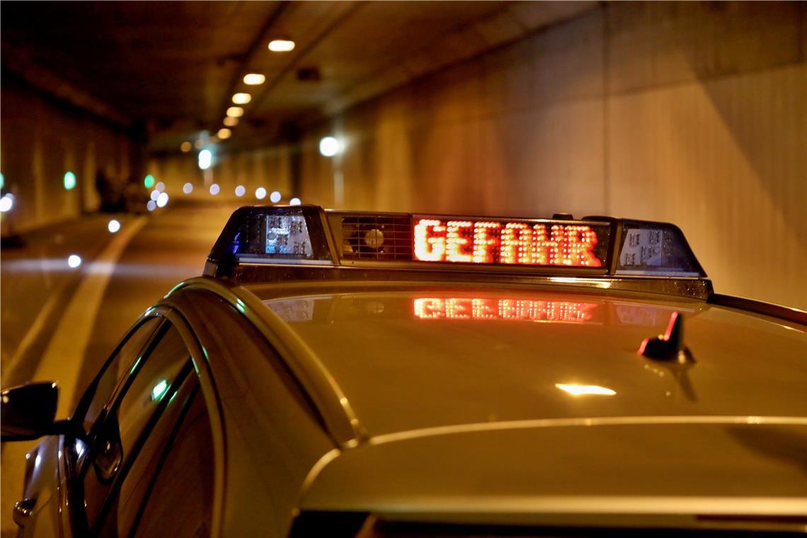 Unfall im Tunnel bei Leutenbach Symbolbild: Gabriel Habermann
