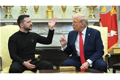 Systematische Demütigung:  Donald Trumps   Verhalten gegenüber Wolodymyr Selenskyj bot reichlich Anlass  zur Fremdscham.