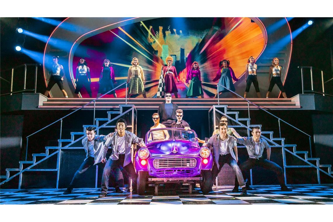 „Grease“ ist wieder da! Szene aus „Grease“