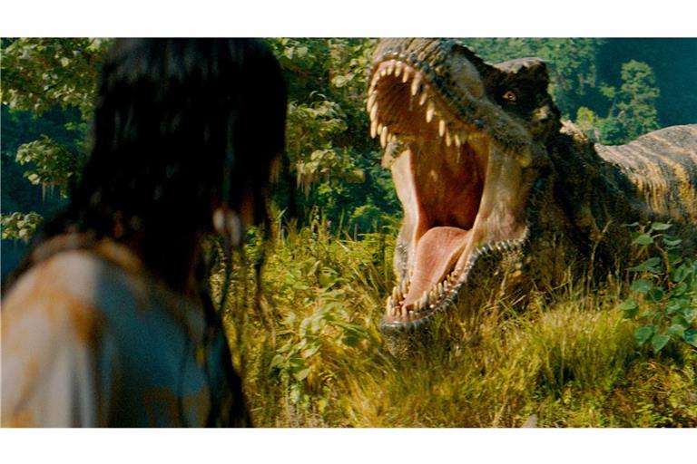 Szene aus „Jurassic World: Die Wiedergeburt“
