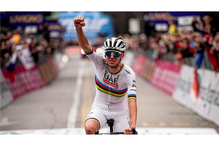 Tadej Pogacar: Jubelt er auch im Velodrom von Roubaix?