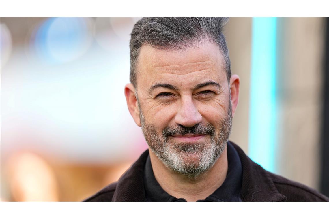 Talkmaster Jimmy Kimmel ist erstmal weg vom Bildschirm. (Archivbild)