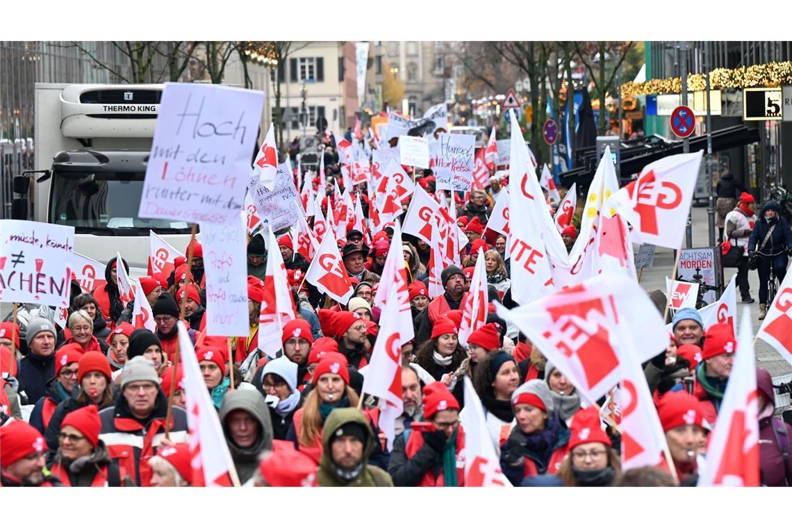 Tausende Lehrer legen am Donnerstag ihre Arbeit nieder (Archivbild).