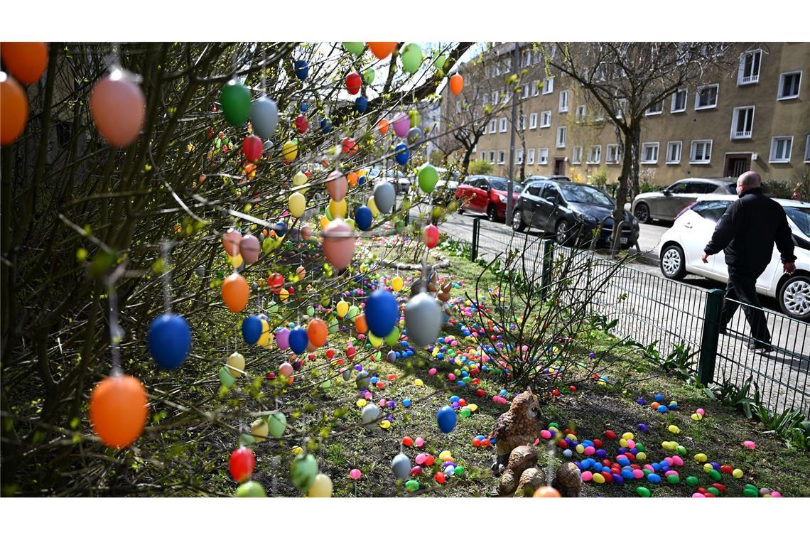Tausende Ostereier in Charlottenburg