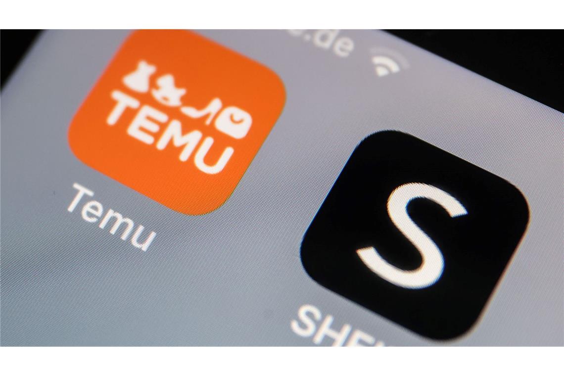Temu und Shein sind in Deutschland erfolgreich. (Archivbild)