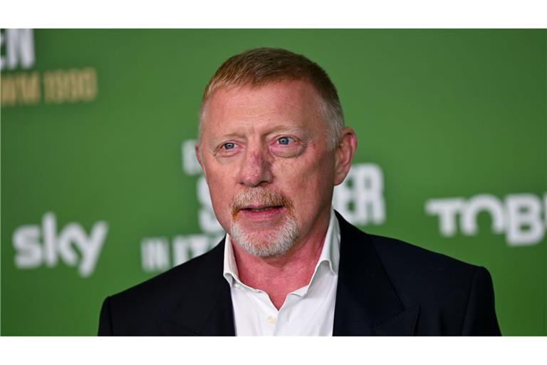 Tennis-Legende Boris Becker. Bei einer Internet-Auktion wurde sein Siegerpokal von den US Open 1989 für 357.546 US-Dollar  versteigert (Archivfoto).