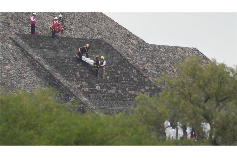 Teotihuacan ist eine der meistbesuchten Ausgrabungsstätten in Mexiko.