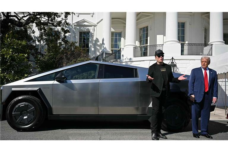 Tesla-Chef Elon Musk und US-Präsident Donald Trump. (Archivbild)