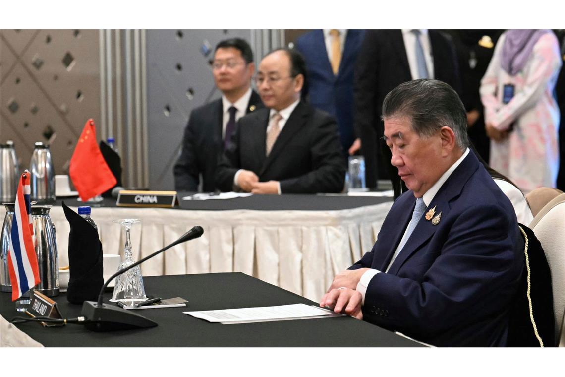 Thailand und Kambodscha einigen sich auf Waffenruhe Thailands Übergangsregierungschef Phumtham Wechayachai ist erst seit wenigen Wochen im Amt.