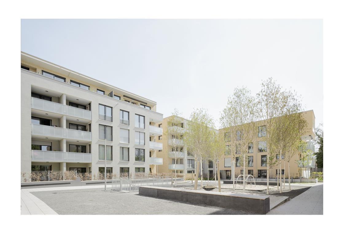 Die schönsten Ideen fürs bessere Wohnen in Stuttgart erleben Themenspaziergänge werden zum mehrfach ausgezeichneten Rosensteinquartier in Stuttgart angeboten, Entwurf: A+R Architekten aus Stuttgart fürs Siedlungswerk.