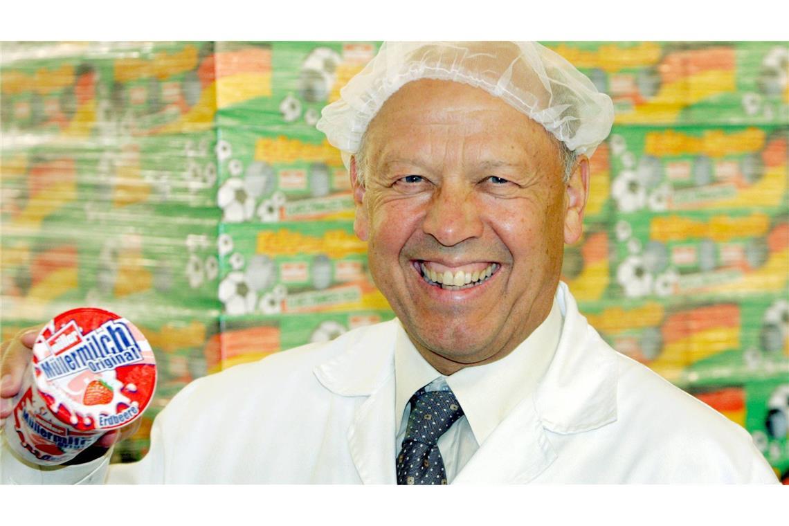 Theo Müller hatte in der Vergangenheit seine Kontakte zu Weidel bestätigt (Archivfoto).