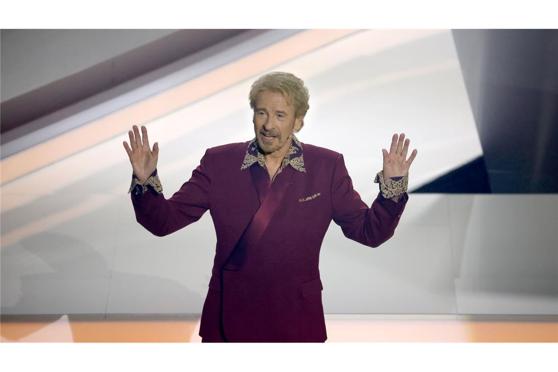 Thomas Gottschalk findet Dubai-Schokolade zu bitter Thomas Gottschalk mag keine Dubai-Schokolade.