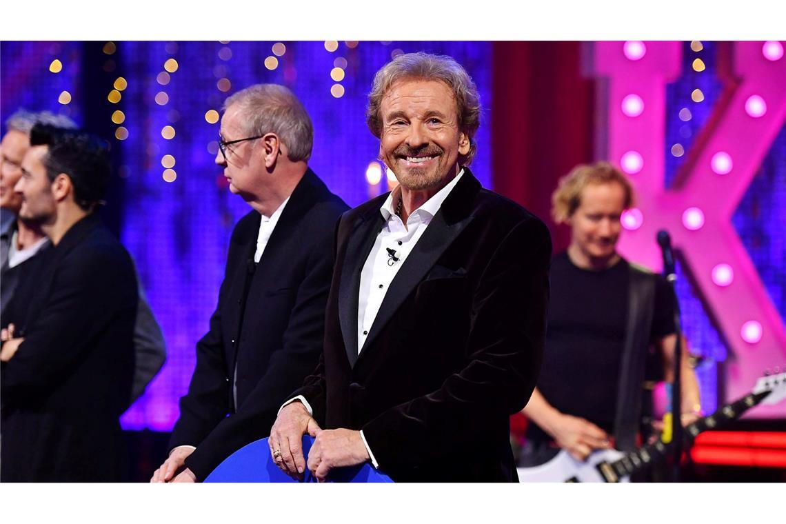 Thomas Gottschalk stand im Mittelpunkt des Abends.