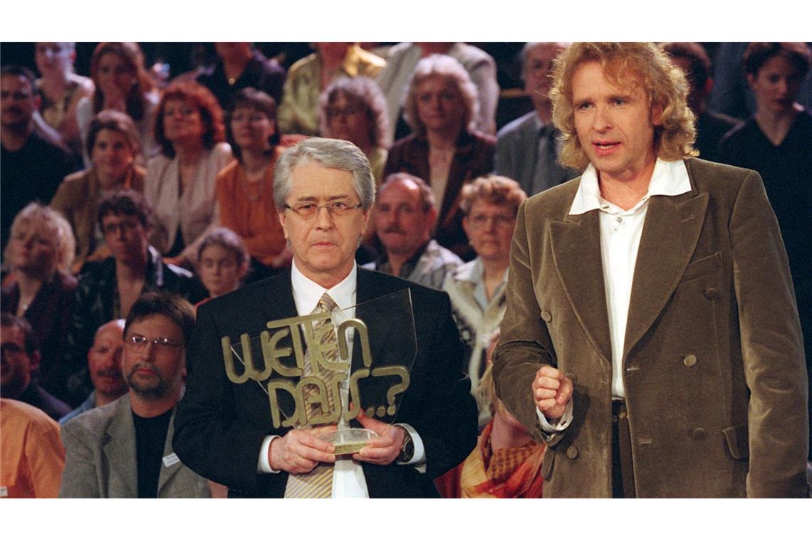 Frisch in TV-Rente - Thomas Gottschalk wird 75