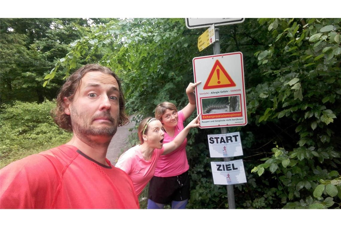 Thomas Grün, Julia Boss-Grün und Vanessa Boss (von links)