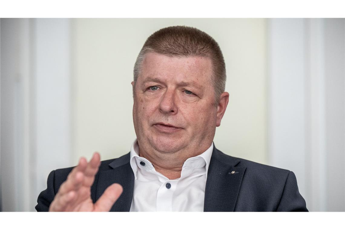 Wer will rein, wer geht? Der Bundestag formiert sich neu Thomas Haldenwang (CDU). (Archivbild)